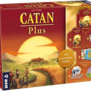 Catan Plus - Juego de Mesa +8 años