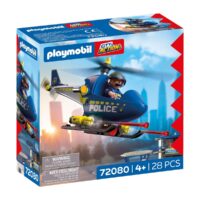 PLAYMOBIL CITY ACTION HELICOPTERO DE POLICIA CON RADAR