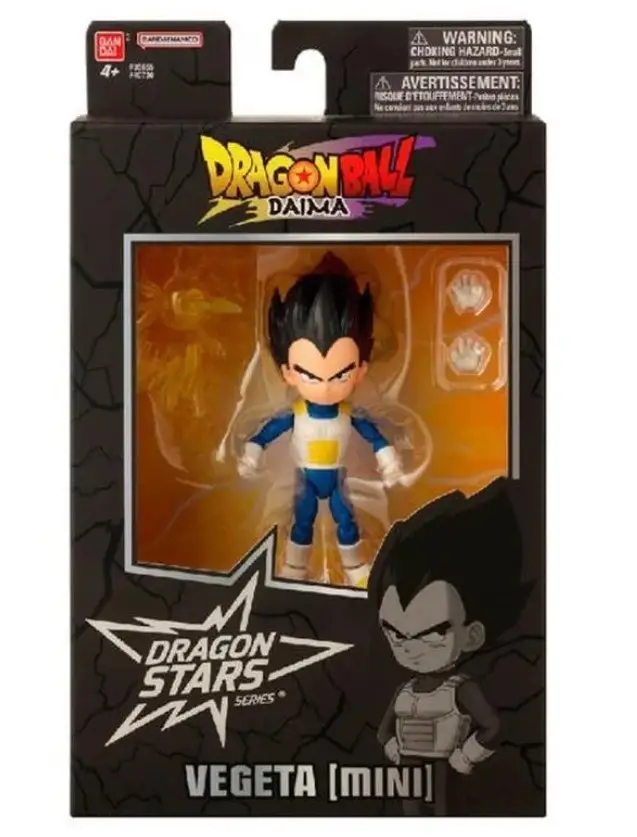 BANDAI KID VEGETA DAIMA DRAGON STARS FIGURA 17CM